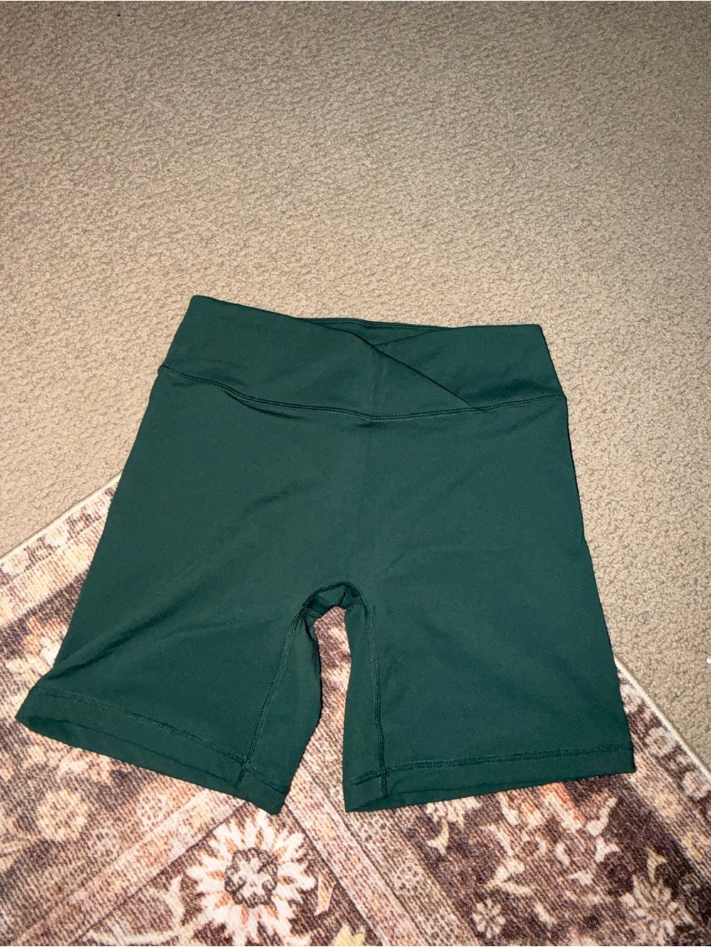 Oner Active Dark Green Bike Shorts